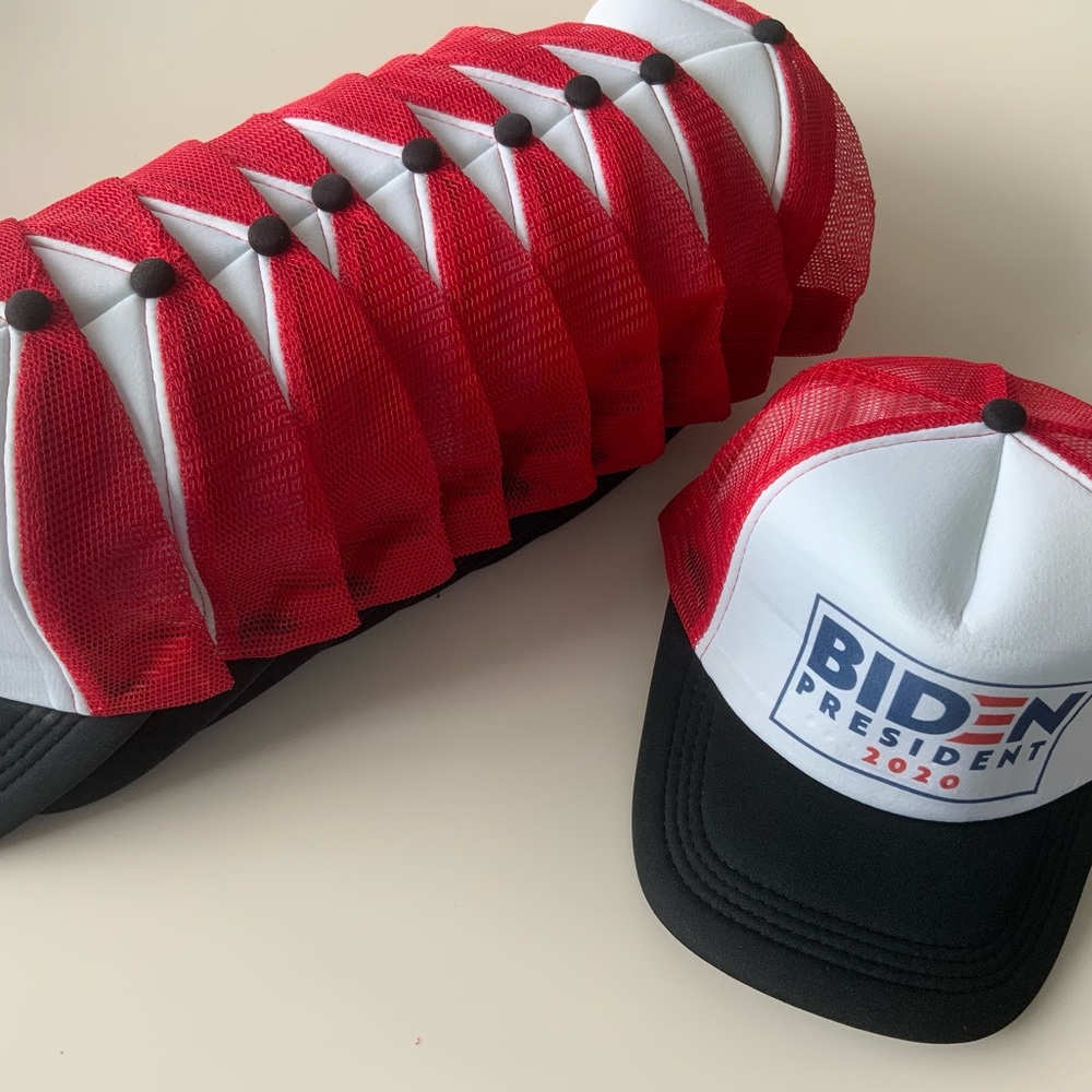 LOT of 10 Biden 2020 Campaign Hats